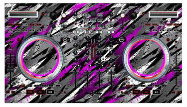 Numark NS 6 Skin Sparkasm Pink
